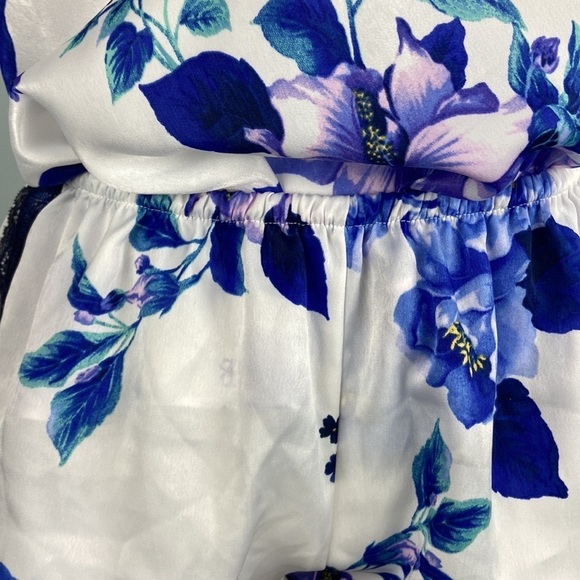 Linea Donatella Sz M Anthea Lace-Trim Camisole Top and Shorts Pajama Set - Picture 9 of 14